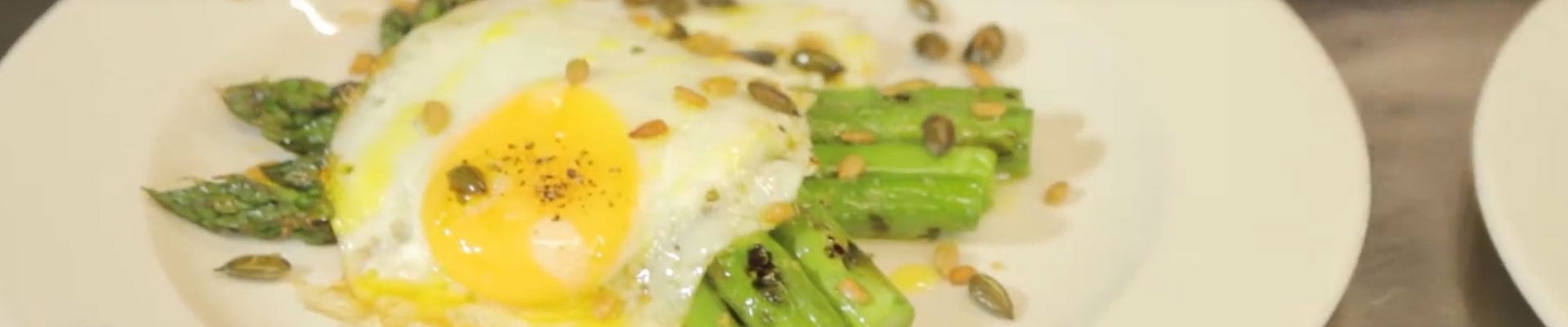 Asparagus & Egg Charcoal Oven Recipe