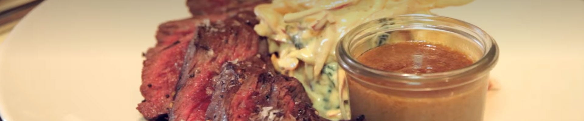 Hanger Steak Charcoal Oven Recipe