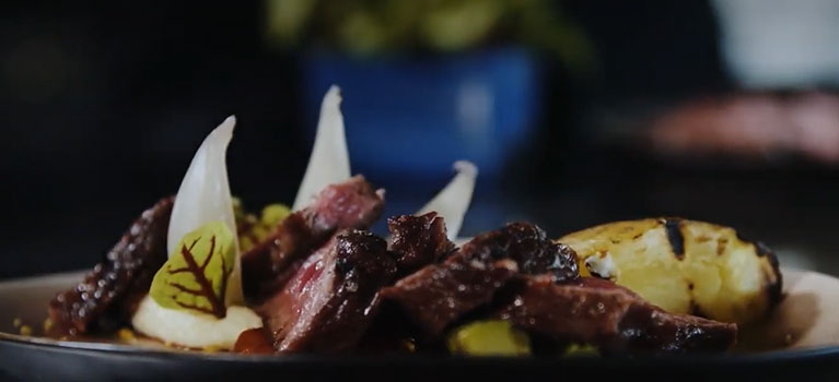 Grilled Flat Iron Steak Charcoal Oven Recipe