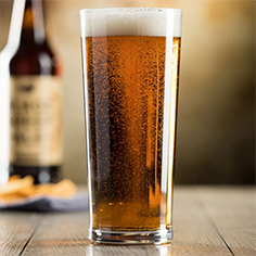 Conical Beer Glasses