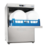Classeq DUO Commercial Dishwasher 500mm - Door Open Basket