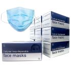Disposable Face Masks 3 Ply Blue (Bulk Pack of 500)