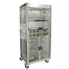Roller Grill RBE25 Electric Chicken Rotisserie 25 Chickens + RE2 Electric Heated Cabinet Capacity 30 Chickens
