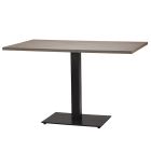 Artisano Shorewood Rectangular Table Top with Titan Single Base 1200 x 700mm