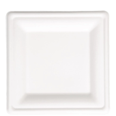 Bagasse Square Plates 160mm/6" (Pack of 50)