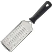 Stainless Steel Coarse Grater with Black PerfectGrip Handle