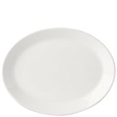 Steelite Simplicity White Oval Coupe Plate 28cm/11" (Pack of 12)