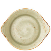 Steelite Craft Green Round Eared Dish 21.5cm/8.5"(Pack of 12)