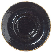 Steelite Craft Liquorice Double Well Saucer 12cm/5" (Pack of 12)