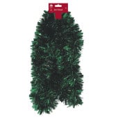 Christmas Tinsel 2 Meter Dark Green