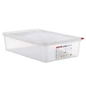 Araven GN 1/1 Gastronorm Sealing Food Storage Container 100mm 13.7 Litre (Pack of 4)