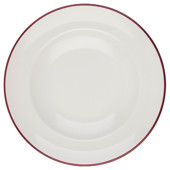 Modest Maroon Pasta Plate 28cm/11" 560ml/19.75oz (Pack of 6)