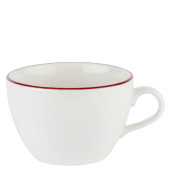 Modest Maroon Cappuccino Cup 270ml/9.5oz (Pack of 12)