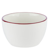 Modest Maroon Sugar Bowl 9.7cm/3.75"  230ml/8oz