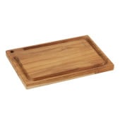 Tramontina Wooden Board With Groove 28 x 19 x 1.8cm