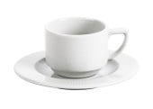 Buzz 151021 Costa Verde Raio Stacking Espresso Cup 120ml (Pack of 12)