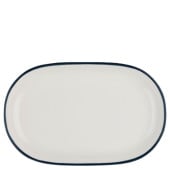 Modest Navy Oval Platter 28 x 18cm/11 x 7" (Pack of 6)