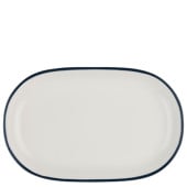 Modest Navy Oval Platter 33 x 21cm/13 x 8.25" (Pack of 6)
