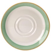 Steelite Rio Green Double Well Saucer 14.5cm/6" (Pack of 36)