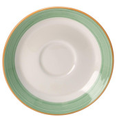 Steelite Rio Green Slimline Saucer 15cm/6" (Pack of 36)