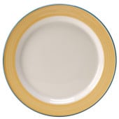 Steelite Rio Yellow Slimline Plate 27cm/10.5" (Pack of 24)