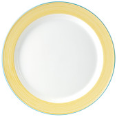 Steelite Rio Yellow Slimline Plate 23cm/9" (Pack of 24)