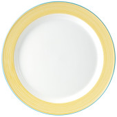 Steelite Rio Yellow Slimline Plate 20cm/8" (Pack of 24)
