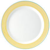 Steelite Rio Yellow Slimline Plate 16cm/6" (Pack of 36)