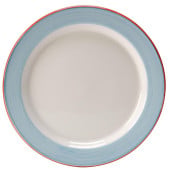 Steelite Rio Blue Slimline Plate 20cm/8" (Pack of 24)