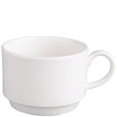 Villeroy & Boch Easy White Cup Stackable 220ml/7.75" (Pack of 6)