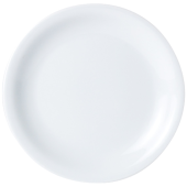 Porcelite White Narrow Rim Plate 26cm/10.25" (Pack of 6)
