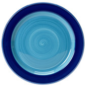 Steelite Freedom Blue Slimline Plate 23cm/9" (Pack of 12)