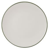 Modest Green Coupe Plate 25cm/9.75" (Pack of 12)