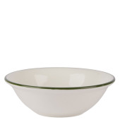 Modest Green Oatmeal Bowl 16cm/6.25" 425ml/15oz (Pack of 12)
