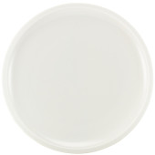 GenWare Porcelain White Flat Rim Plate 20cm/8" (Pack of 6)