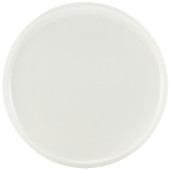 GenWare Porcelain White Flat Rim Plate 26cm/10" (Pack of 4)
