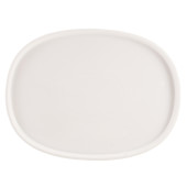 Genware Porcelain Oval Presentation Plate 30cm/12" (Pack of 4)