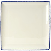 Steelite Blue Dapple Square Platter 27 x 27cm/10.5 x 10.5" (Pack of 6)