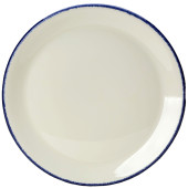 Steelite Blue Dapple Coupe Plate 25cm/10" (Pack of 24)