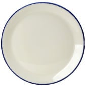 Steelite Blue Dapple Coupe Plate 20cm/8" (Pack of 24)