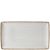 Steelite Brown Dapple Rectangle Platter 27 x 17cm/10.5 x 7" (Pack of 6)