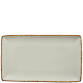 Steelite Brown Dapple Rectangle Platter 32 x 19cm/12.5 x 7.5"(Pack of 6)