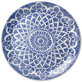 Steelite Ink Nomad Blue Coupe Plate 25cm/10" (Pack of 12)
