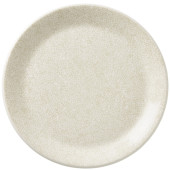 Steelite Ink Crackle Reactive Taupe Coupe Plate 25cm/10" (Pack of 12)