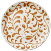 Steelite Messina Amber Coupe Plate 25.25cm/10" (Pack of 12)
