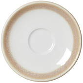 Steelite Revolution Edge Sandstone Liv Saucer 12.5cm/5" (Pack of 12)