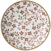 Steelite Flora Brown Coupe Bowl 22cm/8.5" 835ml/30oz (Pack of 12)