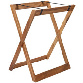 GenWare Acacia Wood Butlers Tray Stand