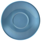 Genware Porcelain Saucer 12cm Blue