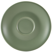 Genware Porcelain Sage Saucer 12cm/4.7" (Pack of 6)